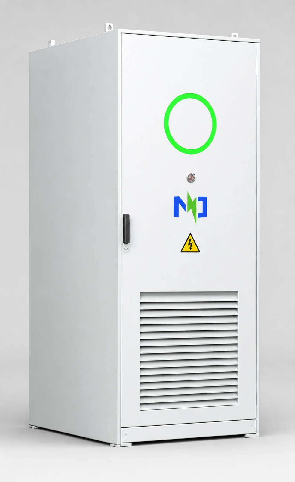 带宁电时代标志的125kW 261kWh工商业储能一体柜